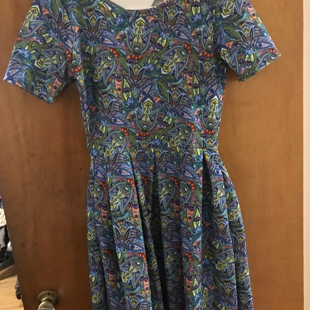 EUC LuLaRoe Xs unicorn Phoenix amelia!